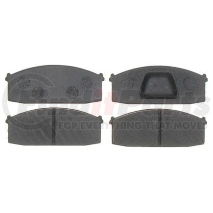 PGD187 by RAYBESTOS - Raybestos Element3 Organic Brake Pad Set