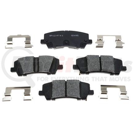 PGD1810M by RAYBESTOS - Raybestos Element3 Metallic Brake Pad Set