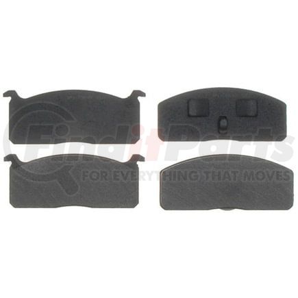 PGD197 by RAYBESTOS - Raybestos Element3 Organic Brake Pad Set