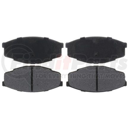 PGD207 by RAYBESTOS - Brake Parts Inc Raybestos Element3 Overstock Organic Disc Brake Pad Set