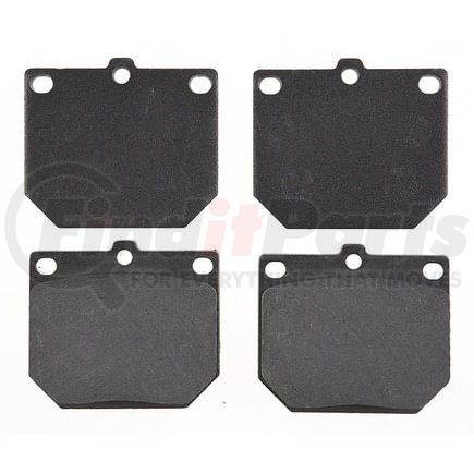 PGD244 by RAYBESTOS - Raybestos Element3 Organic Brake Pad Set