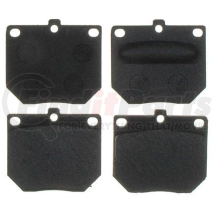 PGD246 by RAYBESTOS - Raybestos Element3 Organic Brake Pad Set