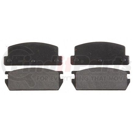 PGD235 by RAYBESTOS - Raybestos Element3 Organic Brake Pad Set