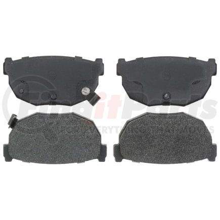 PGD272 by RAYBESTOS - Brake Parts Inc Raybestos Element3 Overstock Organic Disc Brake Pad Set