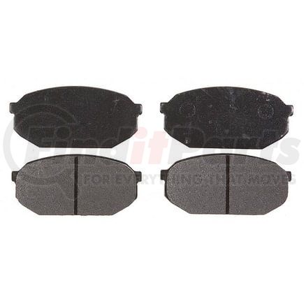 PGD258M by RAYBESTOS - Raybestos Element3 Metallic Brake Pad Set