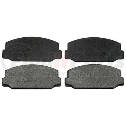 PGD260 by RAYBESTOS - Brake Parts Inc Raybestos Element3 Overstock Organic Disc Brake Pad Set