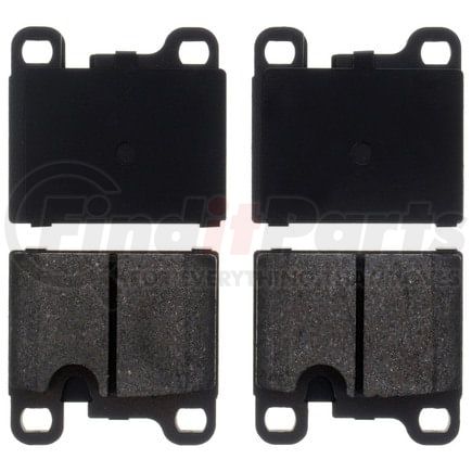 PGD288 by RAYBESTOS - Brake Parts Inc Raybestos Element3 Organic Disc Brake Pad Set