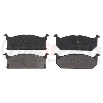 PGD296M by RAYBESTOS - Raybestos Element3 Metallic Brake Pad Set