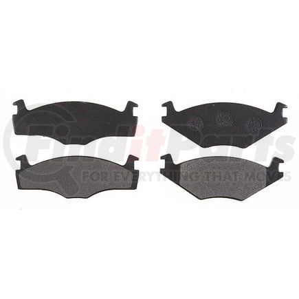 PGD280BM by RAYBESTOS - Raybestos Element3 Metallic Brake Pad Set