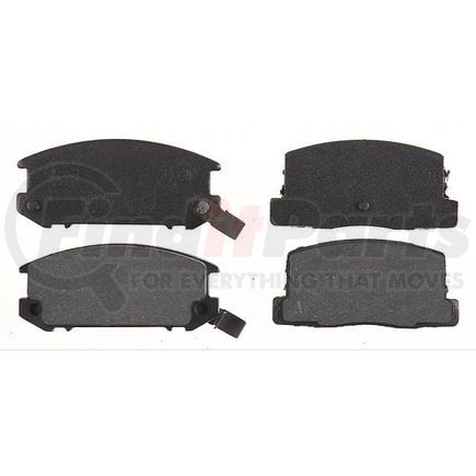 PGD309 by RAYBESTOS - Raybestos Element3 Organic Brake Pad Set