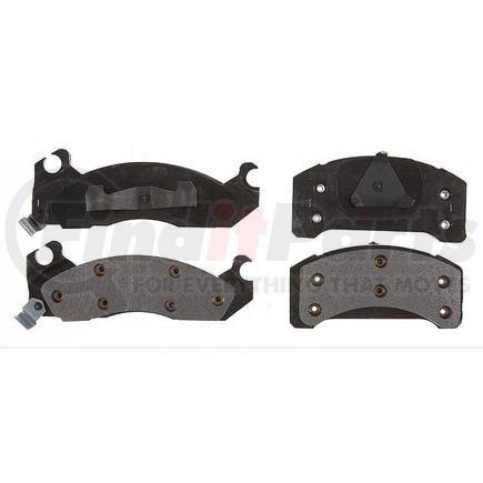 PGD310M by RAYBESTOS - Raybestos Element3 Metallic Brake Pad Set