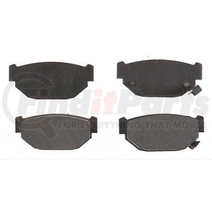 PGD314 by RAYBESTOS - Raybestos Element3 Organic Brake Pad Set