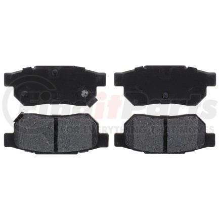 Raybestos PGD374M Disc Brake Pad Set Brake Parts Inc Raybestos Element3 Overstock Metallic Disc Brake Pad Set