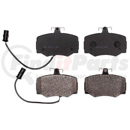PGD407M by RAYBESTOS - Raybestos Element3 Metallic Brake Pad Set