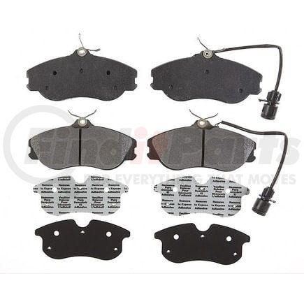 PGD419AM by RAYBESTOS - Raybestos Element3 Metallic Brake Pad Set