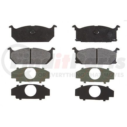 PGD420M by RAYBESTOS - Raybestos Element3 Metallic Brake Pad Set