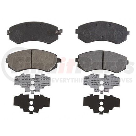 PGD422M by RAYBESTOS - Raybestos Element3 Metallic Brake Pad Set