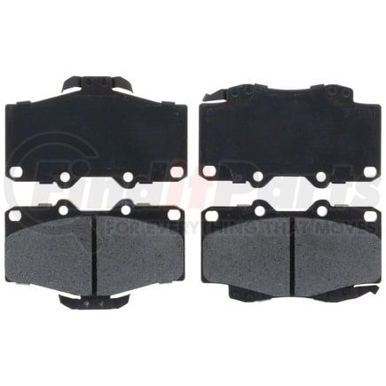Raybestos PGD436M Disc Brake Pad Set Brake Parts Inc Raybestos Element3 Overstock Metallic Disc Brake Pad Set