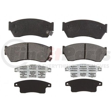 PGD451M by RAYBESTOS - Raybestos Element3 Metallic Brake Pad Set