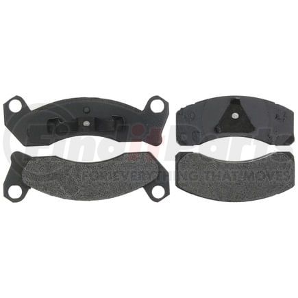 Raybestos PGD431M Disc Brake Pad Set Raybestos Element3 Metallic Brake Pad Set