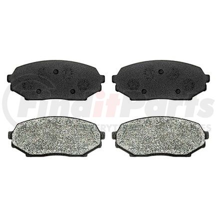 Raybestos PGD468M Disc Brake Pad Set Raybestos Element3 Metallic Brake Pad Set