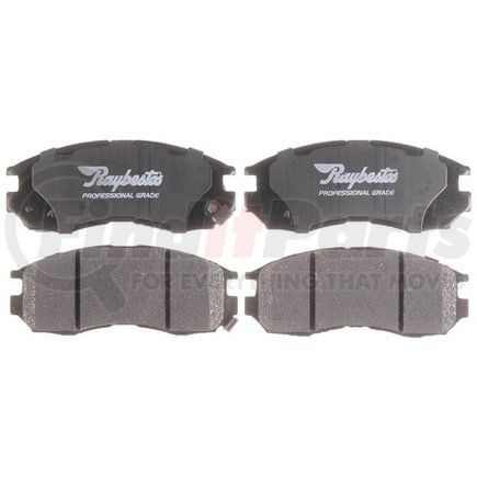 PGD484C by RAYBESTOS - Raybestos Element3 Ceramic Brake Pad Set