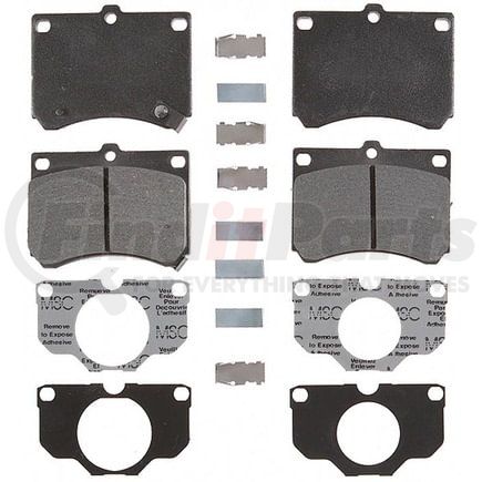 PGD473M by RAYBESTOS - Brake Parts Inc Raybestos Element3 Overstock Metallic Disc Brake Pad Set