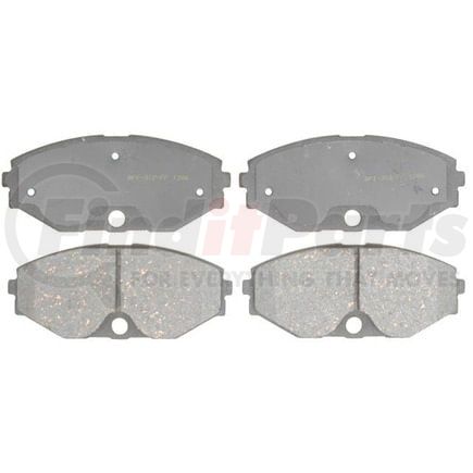 PGD486C by RAYBESTOS - Raybestos Element3 Ceramic Brake Pad Set