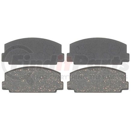 PGD48 by RAYBESTOS - Raybestos Element3 Organic Brake Pad Set