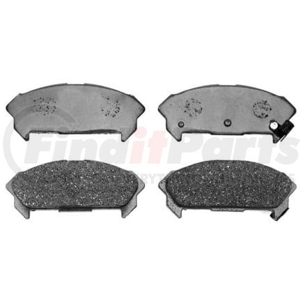 PGD515 by RAYBESTOS - Raybestos Element3 Organic Brake Pad Set