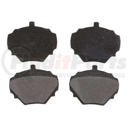 PGD518AM by RAYBESTOS - Raybestos Element3 Metallic Brake Pad Set