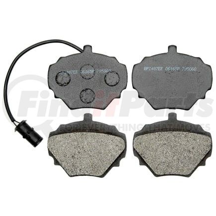 PGD518M by RAYBESTOS - Raybestos Element3 Metallic Brake Pad Set