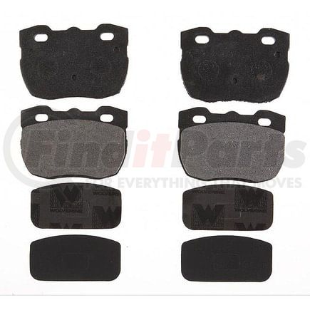 PGD520AM by RAYBESTOS - Raybestos Element3 Metallic Brake Pad Set