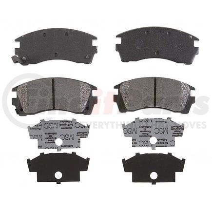 PGD509M by RAYBESTOS - Raybestos Element3 Metallic Brake Pad Set