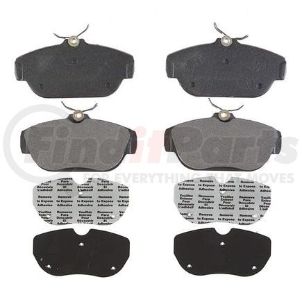 PGD542M by RAYBESTOS - Raybestos Element3 Metallic Brake Pad Set