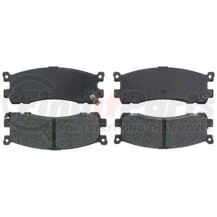 PGD553 by RAYBESTOS - Brake Parts Inc Raybestos Element3 Overstock Organic Disc Brake Pad Set