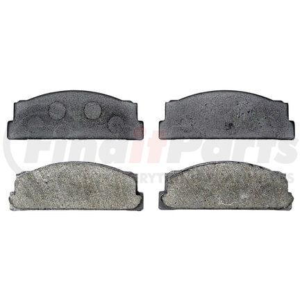 PGD54 by RAYBESTOS - Raybestos Element3 Organic Brake Pad Set