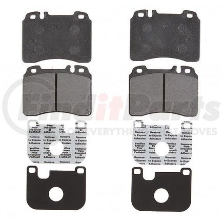 PGD561M by RAYBESTOS - Raybestos Element3 Metallic Brake Pad Set