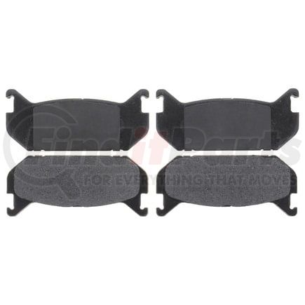 PGD584M by RAYBESTOS - Brake Parts Inc Raybestos Element3 Overstock Metallic Disc Brake Pad Set