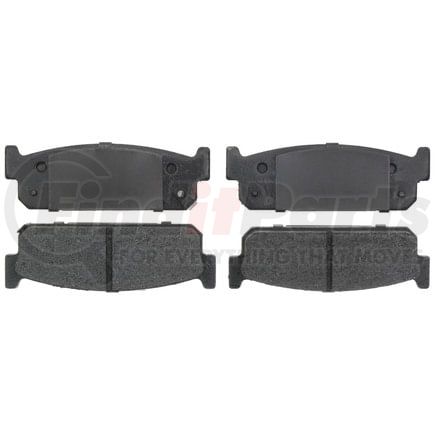 PGD588M by RAYBESTOS - Brake Parts Inc Raybestos Element3 Overstock Metallic Disc Brake Pad Set