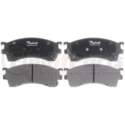 PGD583C by RAYBESTOS - Raybestos Element3 Ceramic Brake Pad Set