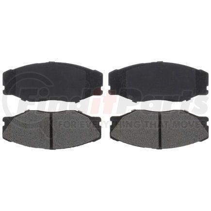 PGD604M by RAYBESTOS - Brake Parts Inc Raybestos Element3 Overstock Metallic Disc Brake Pad Set