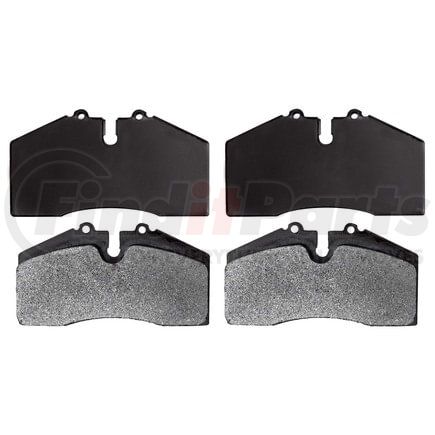 PGD609M by RAYBESTOS - Raybestos Element3 Metallic Brake Pad Set