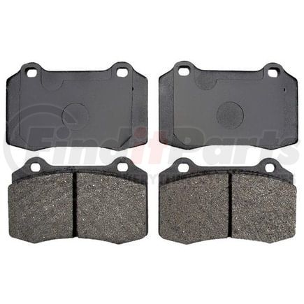 PGD592M by RAYBESTOS - Raybestos Element3 Metallic Brake Pad Set