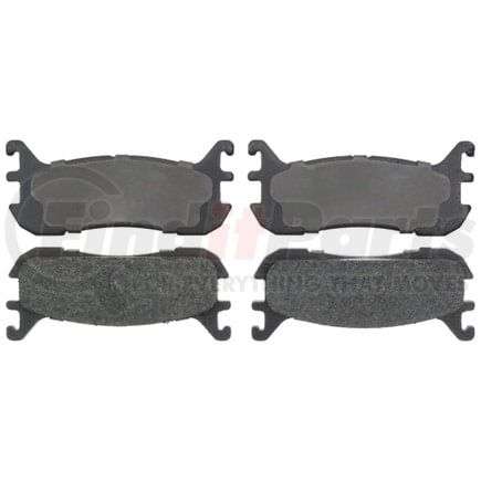 PGD636 by RAYBESTOS - Brake Parts Inc Raybestos Element3 Overstock Organic Disc Brake Pad Set