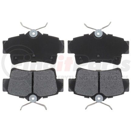 PGD627 by RAYBESTOS - Brake Parts Inc Raybestos Element3 Overstock Organic Disc Brake Pad Set
