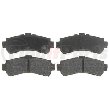 PGD669C by RAYBESTOS - Raybestos Element3 Ceramic Brake Pad Set