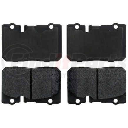 PGD665C by RAYBESTOS - Raybestos Element3 Ceramic Brake Pad Set