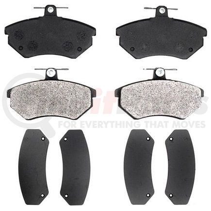 PGD684M by RAYBESTOS - Raybestos Element3 Metallic Brake Pad Set