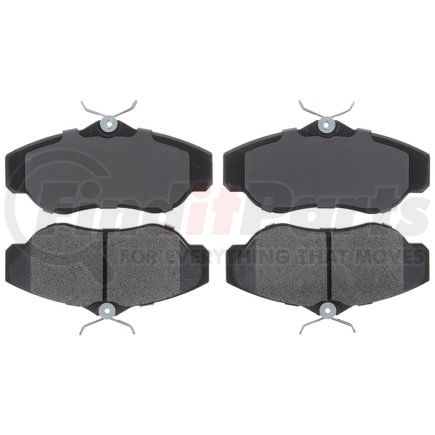 PGD676M by RAYBESTOS - Raybestos Element3 Metallic Brake Pad Set